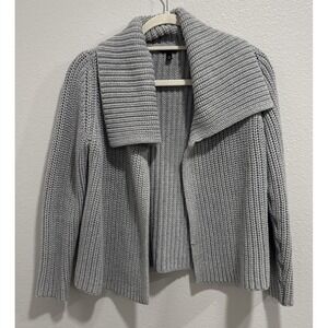 Talbots All Cotton Chunky‎ Knit Open Cardigan extra small All Seasons Comfy Soft